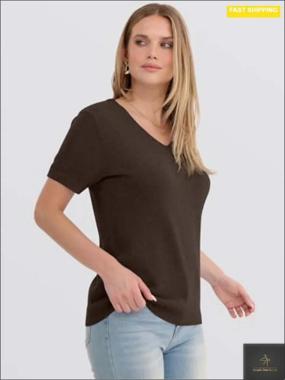 100% Wool V-Neck Short Sleeve Pullover Sweater - Business Casual Soft &
